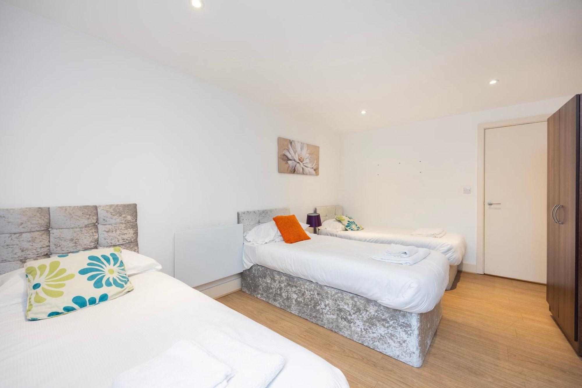 Apartamento Heads On Bed -canary Wharf Docklands For The Larger Groups *