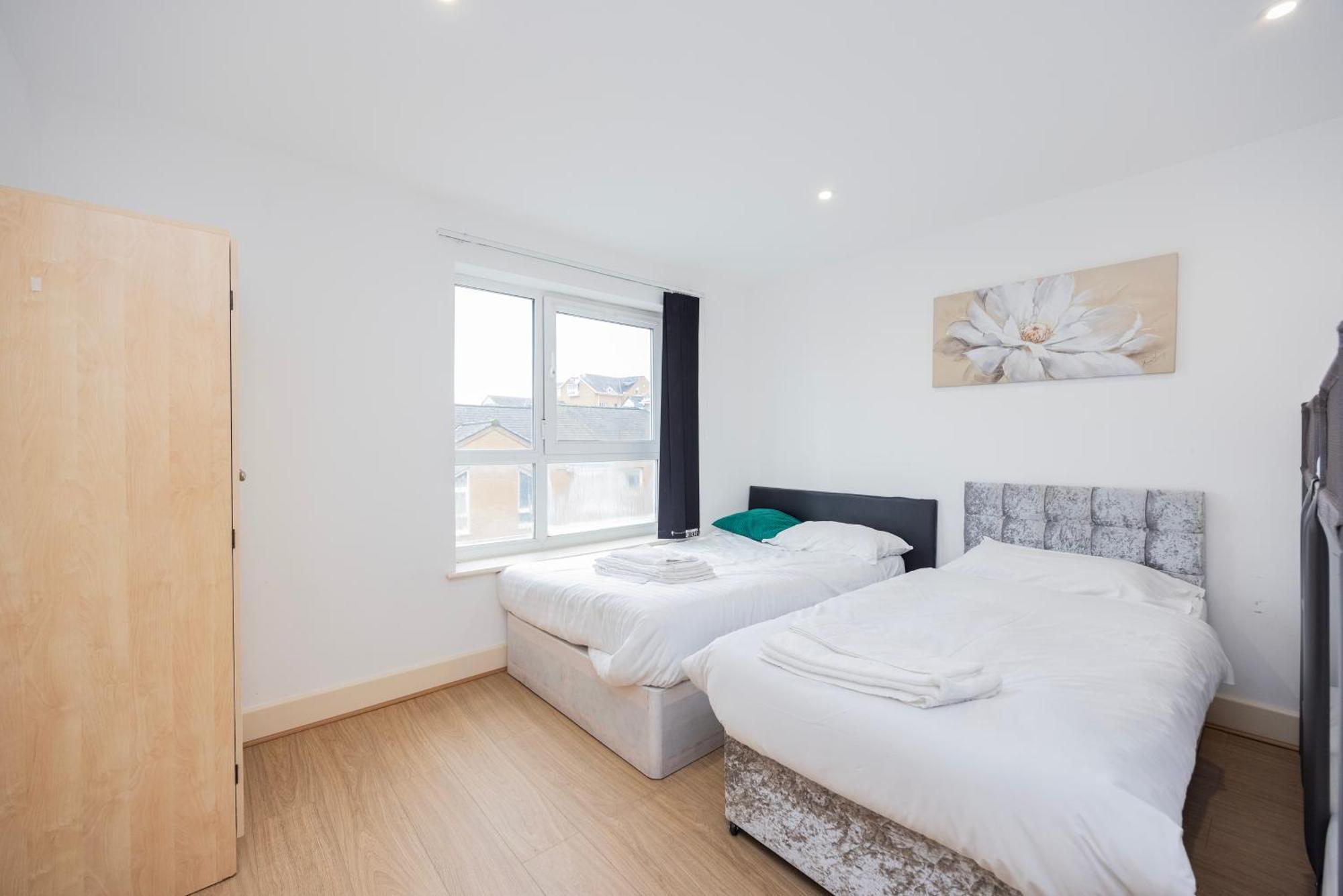 Apartamento Heads On Bed -canary Wharf Docklands For The Larger Groups *